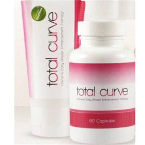 Total Curve Breast Enhancement Therapy Cream and Pills 1 .